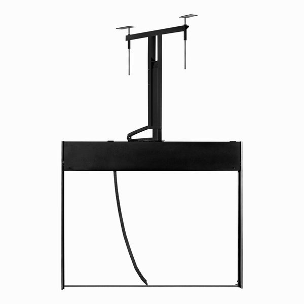 Model UFD-PS-85  2-Stage Under Floor Lift-Swivel Mount For an 85" TV - Auton Motorized Systems