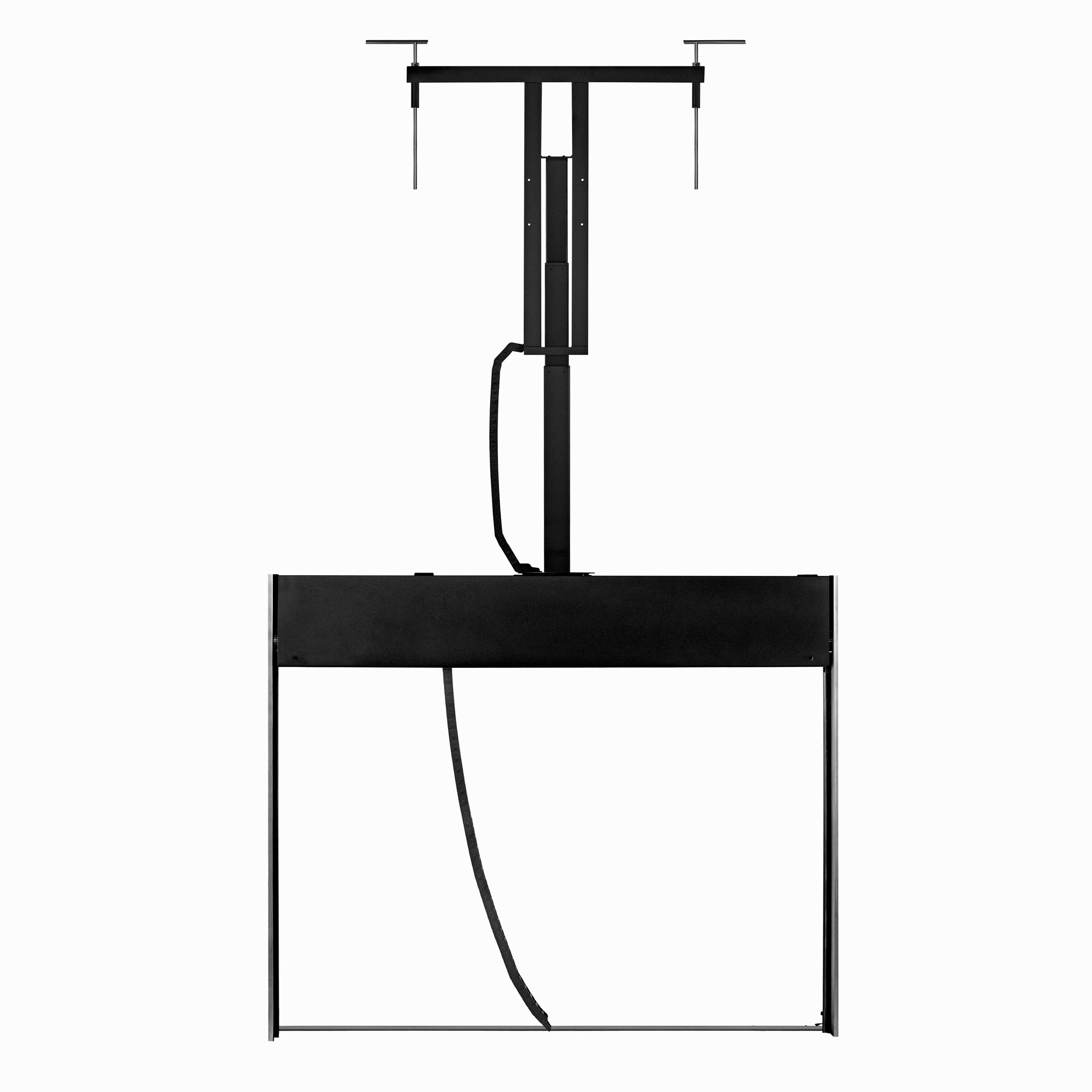 Model UFD-PS-85  2-Stage Under Floor Lift-Swivel Mount For an 85