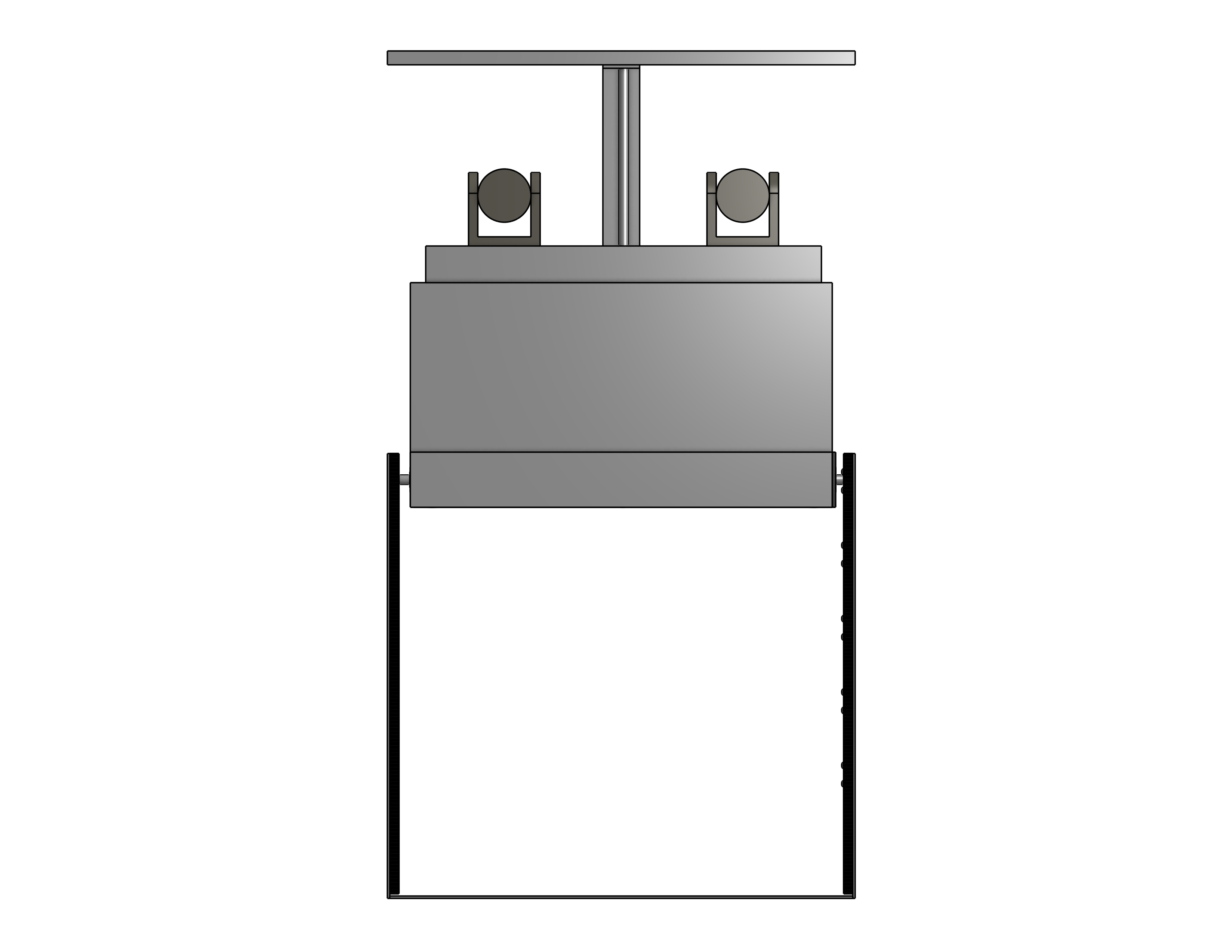 PTZ Camera Lift - Cabinet Mounted - Travel 20