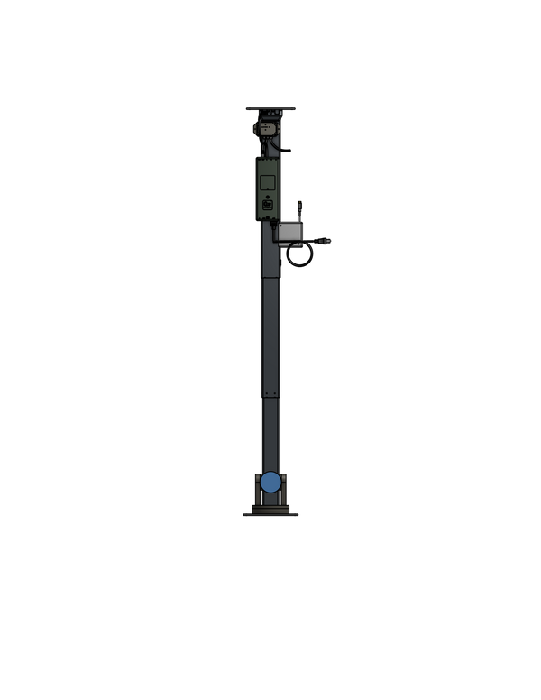 PTZ Camera Lift - Ceiling Mounted - Travel: 38 Inches - Model APTZ-30-38