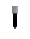 Plenum Enclosed PTZ Camera Lift - Ceiling Mounted - Travel: 54 Inches - Model APTZ-26-54-PE