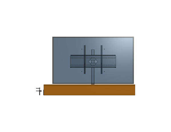 Slide Right Platform For A 65 Inch TV- Model SR-6075-65