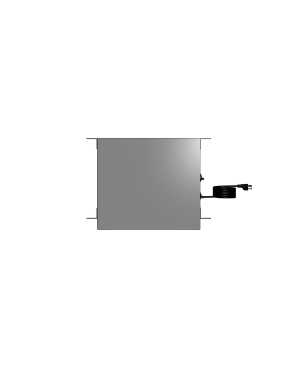 Plenum Enclosed PTZ Camera Lift - Ceiling Mounted - Travel 10" - Model APTZ-17-10-PE