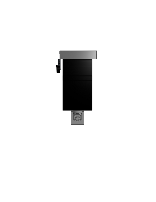 PTZ Camera Lift - Ceiling Mounted - Travel: 144 Inches - Model APTZ-45-144