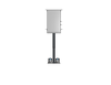 Plenum Enclosed Dual PTZ Camera Lift - Ceiling Mounted  - Travel: 38 Inches - Model DAPTZ-30-38-PE