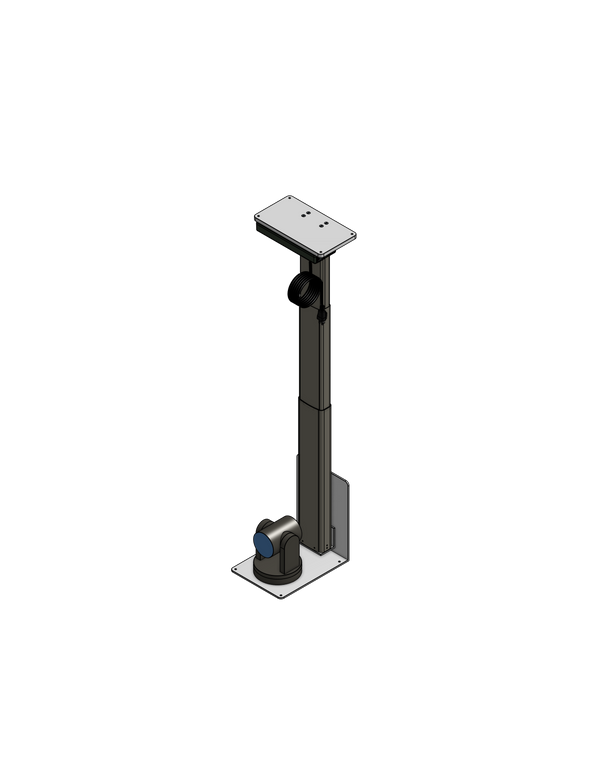 PTZ Camera Lift - Ceiling Mounted - Travel: 26.5 Inches - Model APTZ-24-26.5