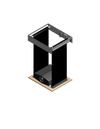 Model ZH-3640  Low Profile Projector Lift - Cap: 40 lb.  Travel: 36"