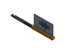 Slide Right Platform For A 65 Inch TV- Model SR-6075-65