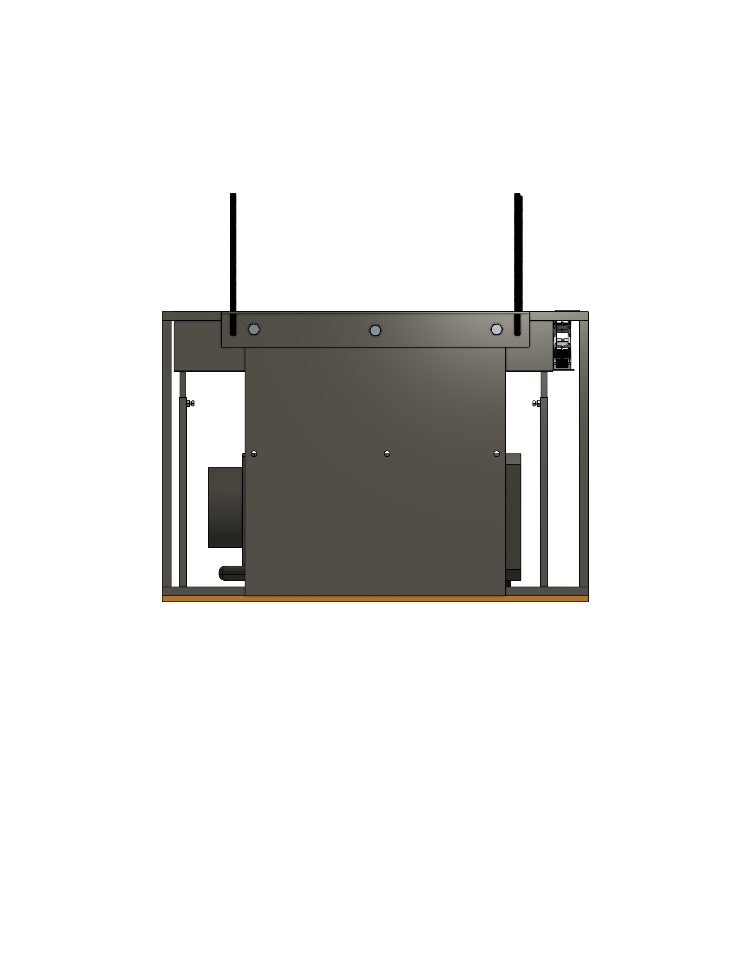 Model RPP-1915  Projector Lift - Capacity: 150 lb. - Travel: 19