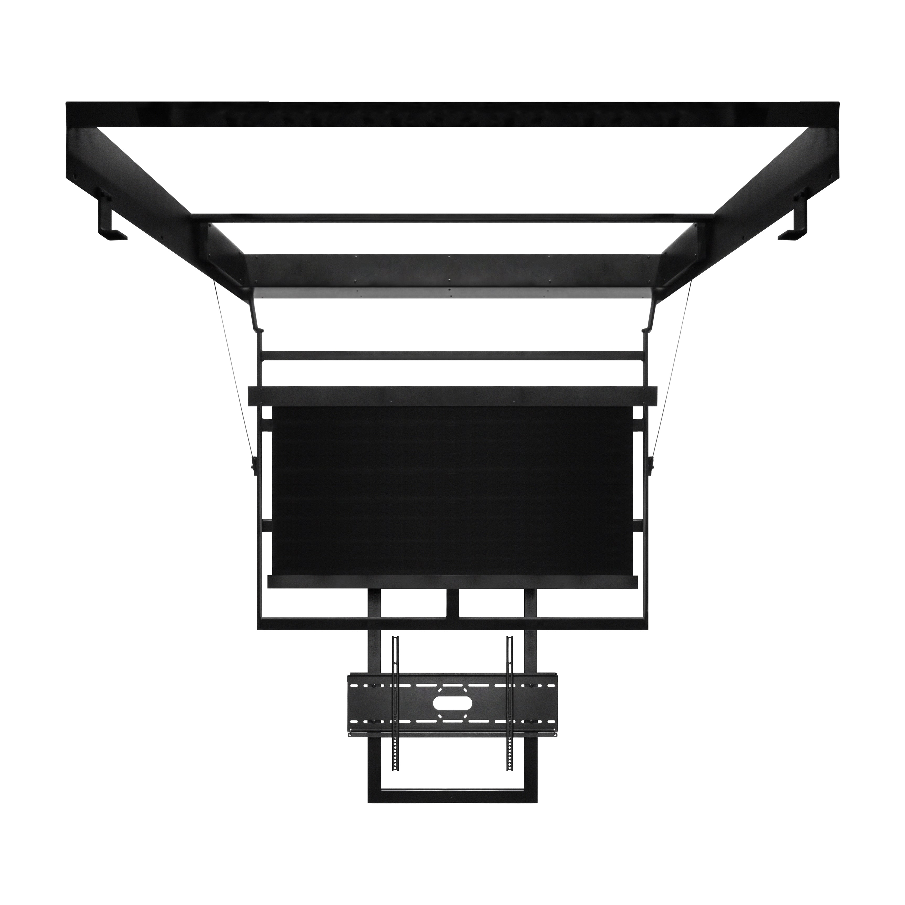 Flip-Down-Extend Mount For An 85 Inch Screen - Capacity: 150 Pounds - Extends 36 Inches - Model FD-150-X36-85 - Auton Motorized Systems