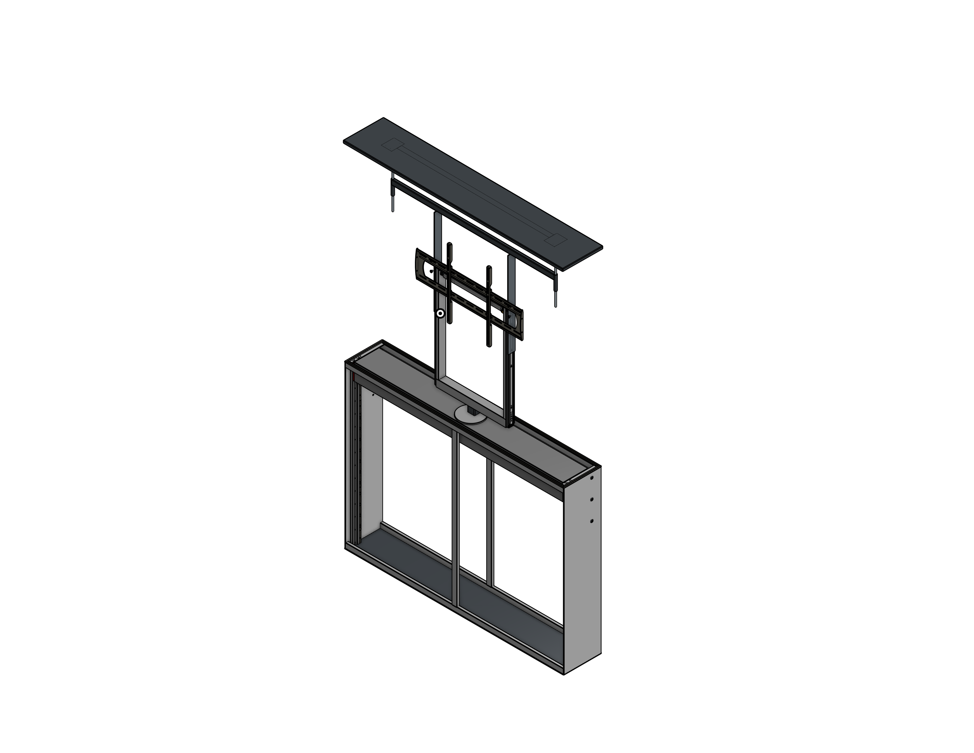 Outdoor 2-Stage Lift-Swivel For A 75